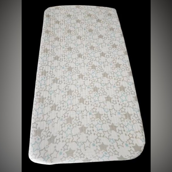 LIKE NEW Colgate waterproof white baby diaper changing pad table mat16x33 inches - Picture 3 of 4